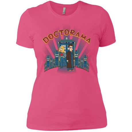 T-Shirts Hot Pink / X-Small DOCTORAMA (2) Women's Premium T-Shirt