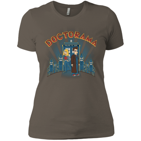 T-Shirts Warm Grey / X-Small DOCTORAMA (2) Women's Premium T-Shirt