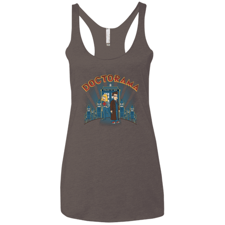 T-Shirts Macchiato / X-Small DOCTORAMA (2) Women's Triblend Racerback Tank