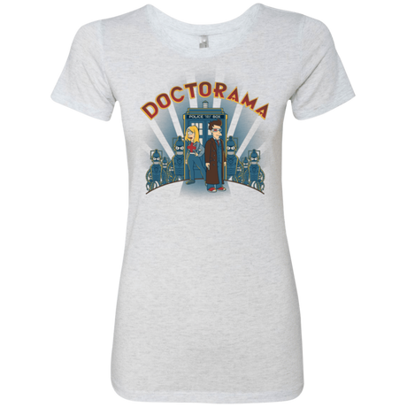 T-Shirts Heather White / Small DOCTORAMA (2) Women's Triblend T-Shirt