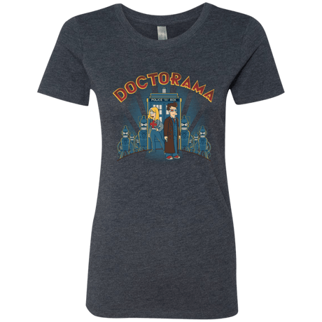 T-Shirts Vintage Navy / Small DOCTORAMA (2) Women's Triblend T-Shirt