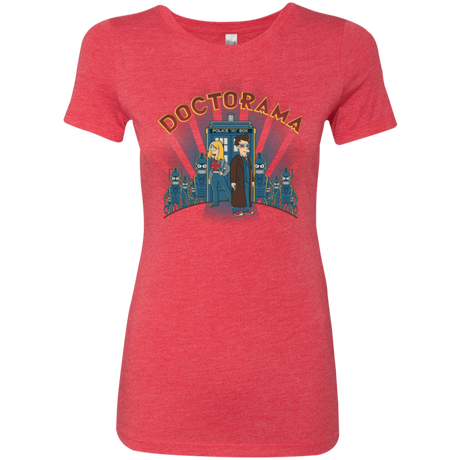 T-Shirts Vintage Red / Small DOCTORAMA (2) Women's Triblend T-Shirt