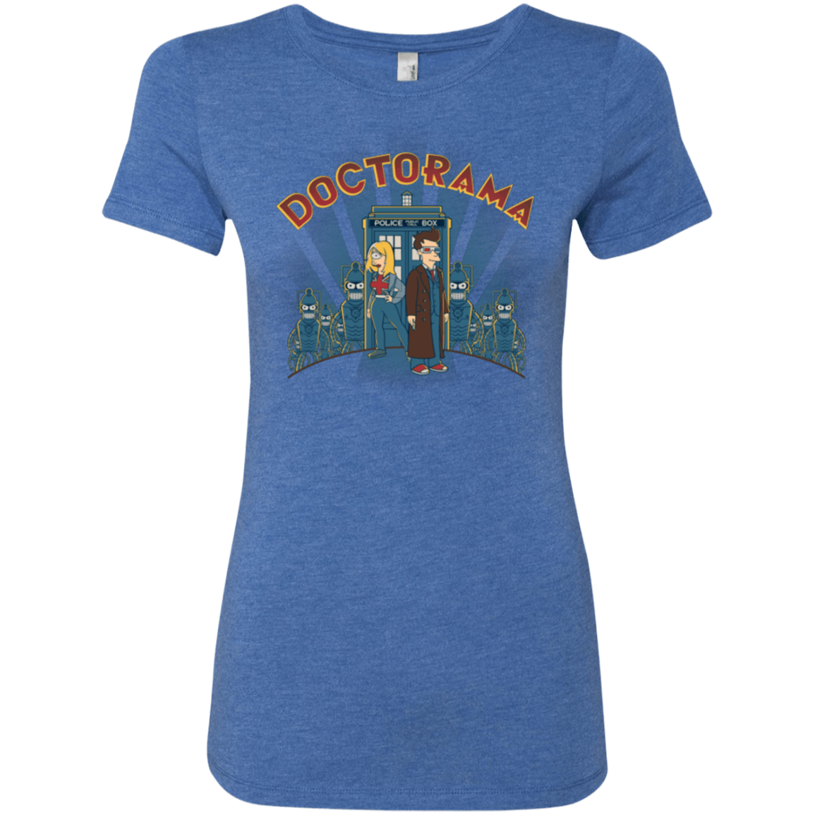 T-Shirts Vintage Royal / Small DOCTORAMA (2) Women's Triblend T-Shirt