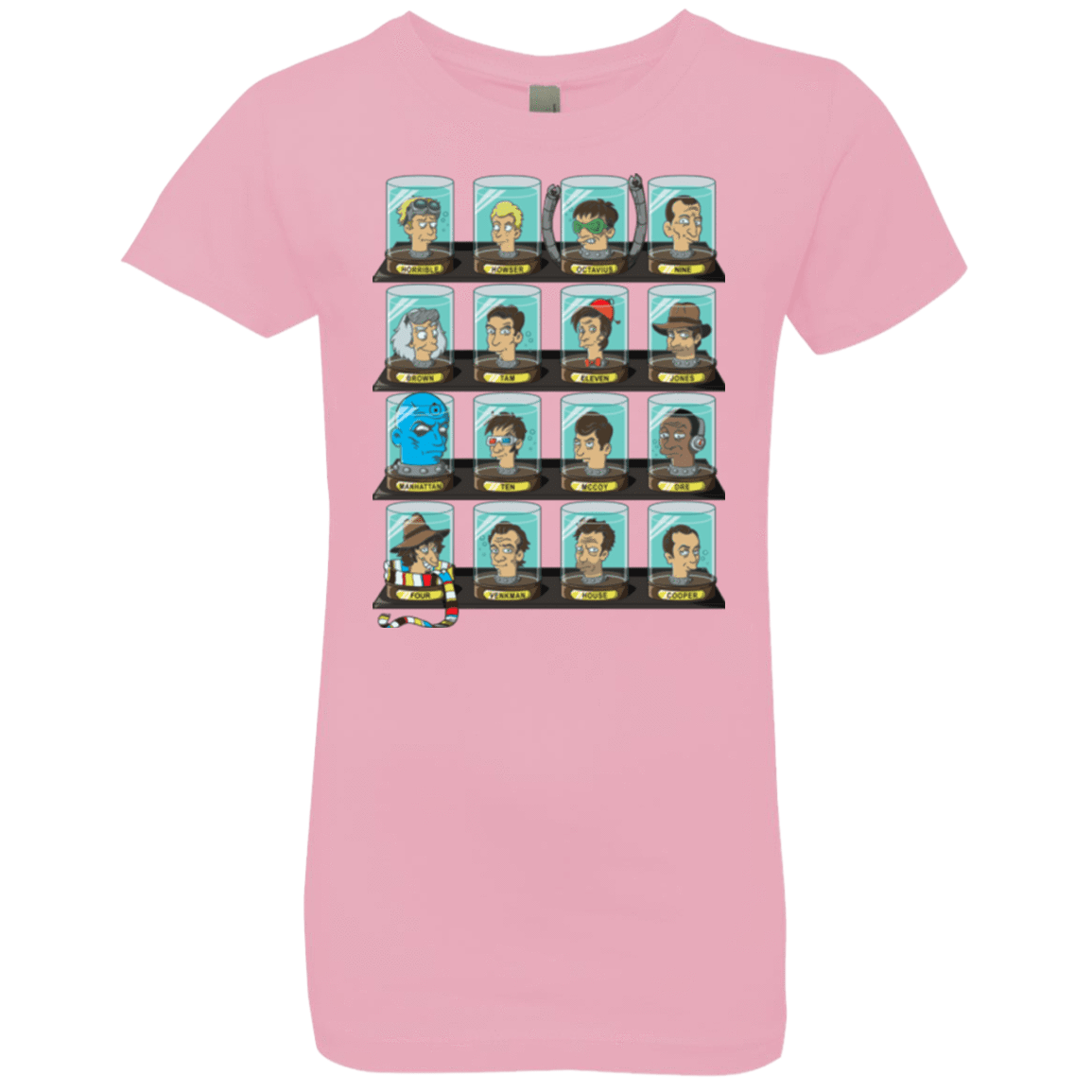 T-Shirts Light Pink / YXS Doctorama Girls Premium T-Shirt