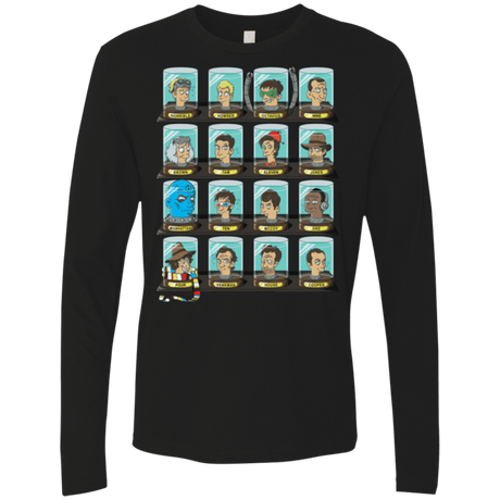 T-Shirts Black / Small Doctorama Men's Premium Long Sleeve