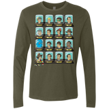 T-Shirts Military Green / Small Doctorama Men's Premium Long Sleeve