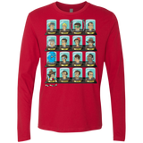 T-Shirts Red / Small Doctorama Men's Premium Long Sleeve