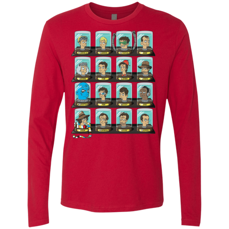 T-Shirts Red / Small Doctorama Men's Premium Long Sleeve