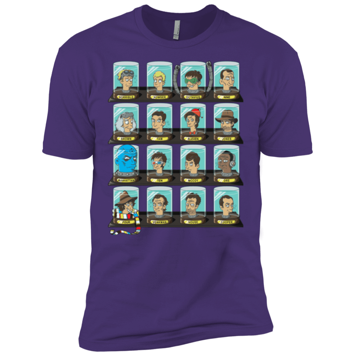 T-Shirts Purple / X-Small Doctorama Men's Premium T-Shirt