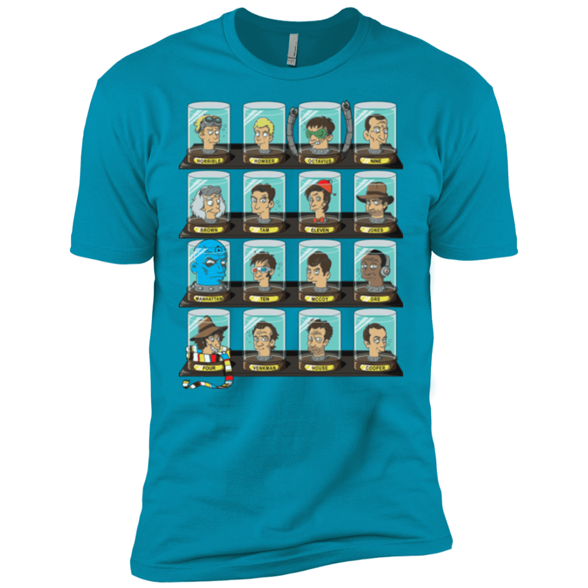 T-Shirts Turquoise / X-Small Doctorama Men's Premium T-Shirt