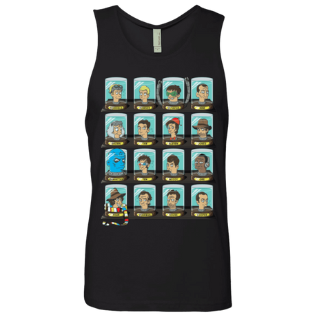 T-Shirts Black / Small Doctorama Men's Premium Tank Top