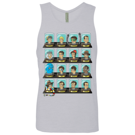 T-Shirts Heather Grey / Small Doctorama Men's Premium Tank Top