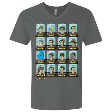 T-Shirts Heavy Metal / X-Small Doctorama Men's Premium V-Neck
