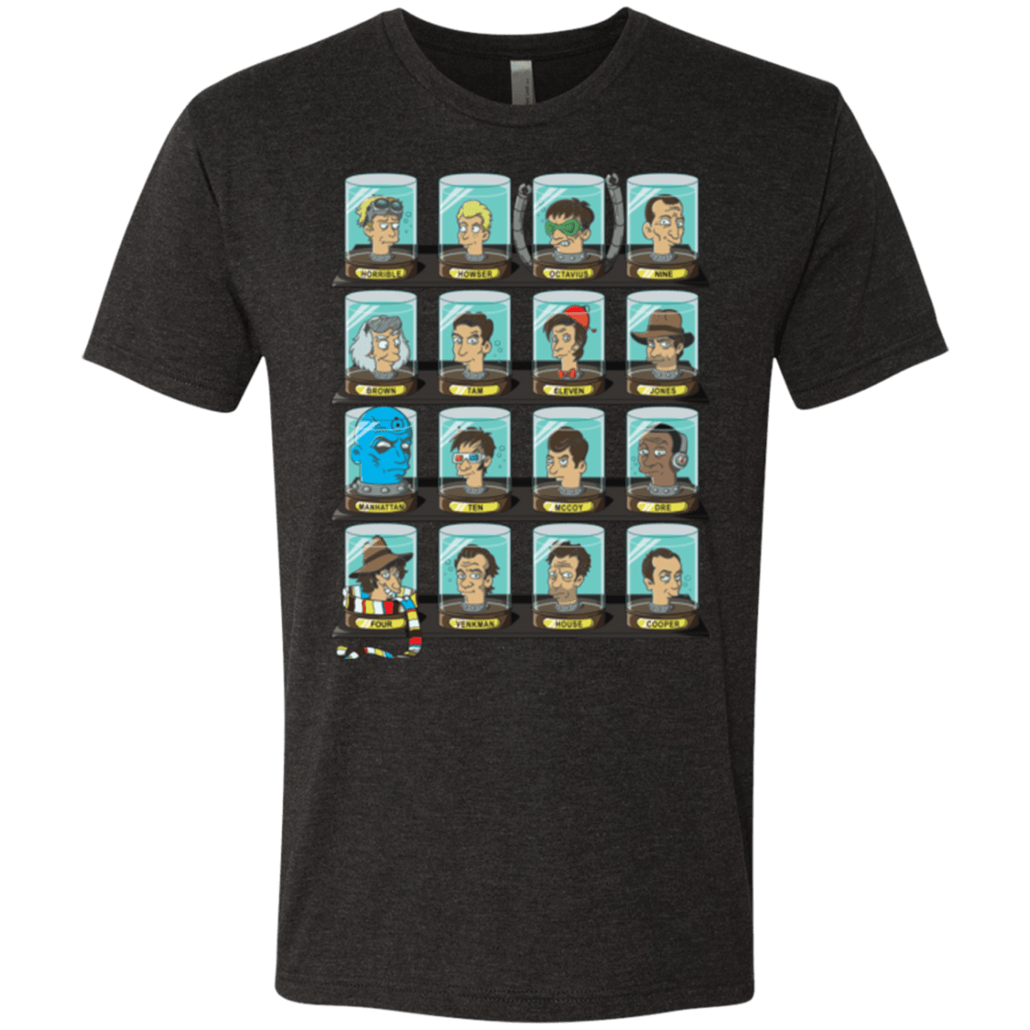 T-Shirts Vintage Black / Small Doctorama Men's Triblend T-Shirt