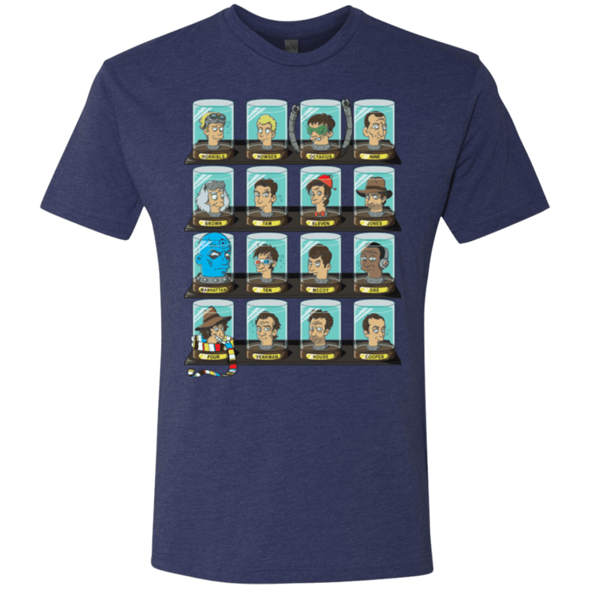 T-Shirts Vintage Navy / Small Doctorama Men's Triblend T-Shirt