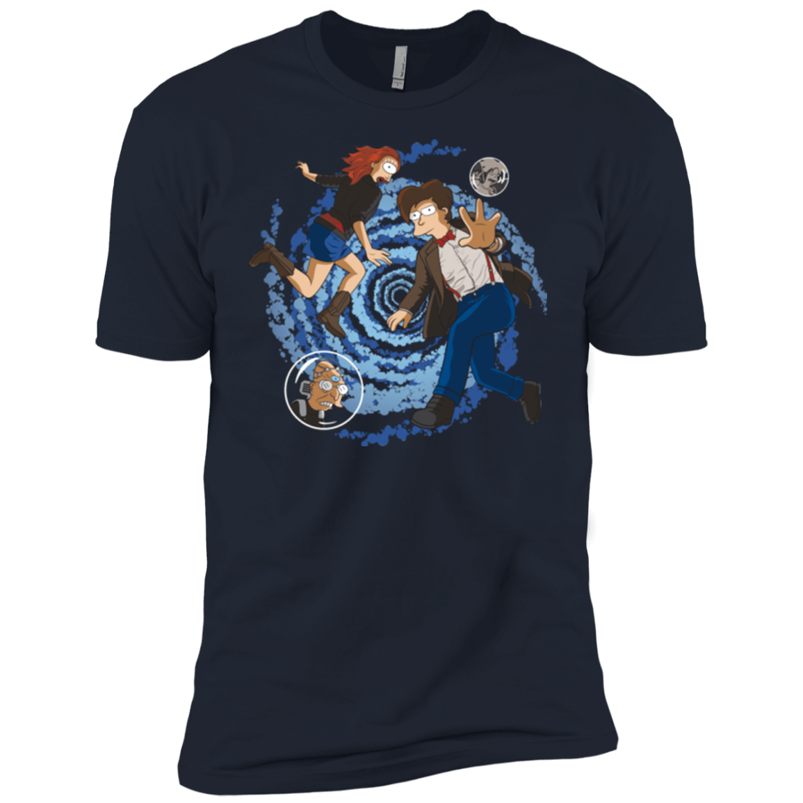 T-Shirts Midnight Navy / YXS Doctorama Returns Boys Premium T-Shirt