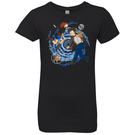 T-Shirts Black / YXS Doctorama Returns Girls Premium T-Shirt