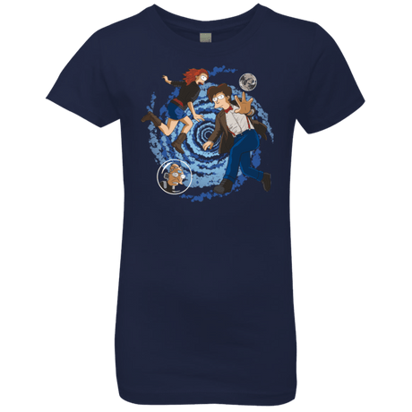 T-Shirts Midnight Navy / YXS Doctorama Returns Girls Premium T-Shirt