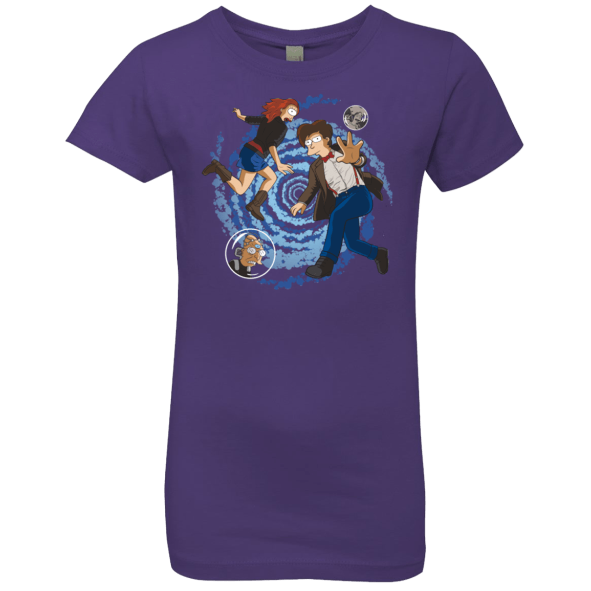 T-Shirts Purple Rush / YXS Doctorama Returns Girls Premium T-Shirt