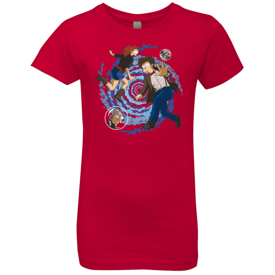 T-Shirts Red / YXS Doctorama Returns Girls Premium T-Shirt