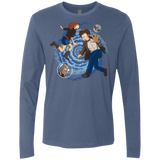 T-Shirts Indigo / Small Doctorama Returns Men's Premium Long Sleeve