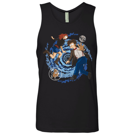 T-Shirts Black / Small Doctorama Returns Men's Premium Tank Top