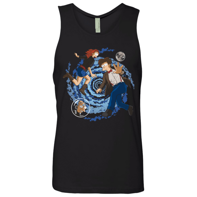 T-Shirts Black / Small Doctorama Returns Men's Premium Tank Top