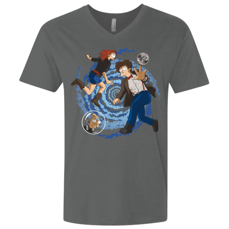 T-Shirts Heavy Metal / X-Small Doctorama Returns Men's Premium V-Neck
