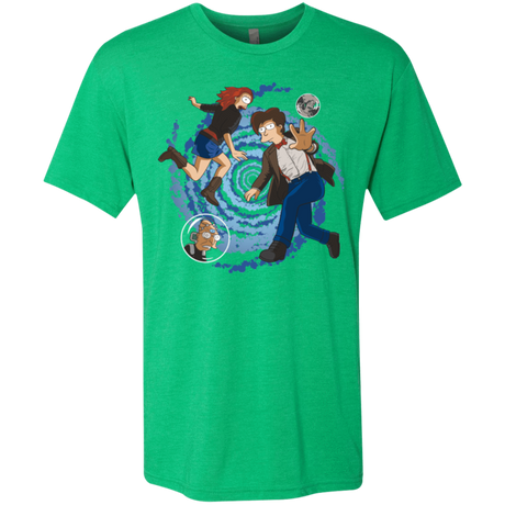 T-Shirts Envy / Small Doctorama Returns Men's Triblend T-Shirt