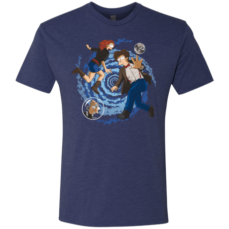 T-Shirts Vintage Navy / Small Doctorama Returns Men's Triblend T-Shirt