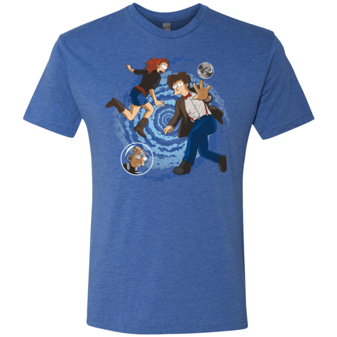 T-Shirts Vintage Royal / Small Doctorama Returns Men's Triblend T-Shirt