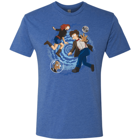 T-Shirts Vintage Royal / Small Doctorama Returns Men's Triblend T-Shirt