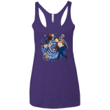T-Shirts Purple / X-Small Doctorama Returns Women's Triblend Racerback Tank