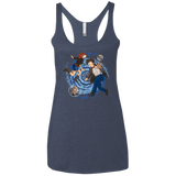 T-Shirts Vintage Navy / X-Small Doctorama Returns Women's Triblend Racerback Tank