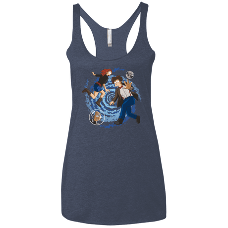 T-Shirts Vintage Navy / X-Small Doctorama Returns Women's Triblend Racerback Tank