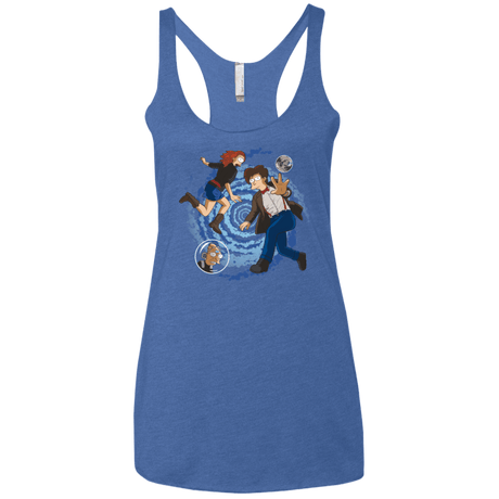 T-Shirts Vintage Royal / X-Small Doctorama Returns Women's Triblend Racerback Tank