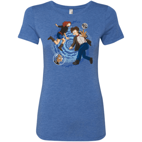T-Shirts Vintage Royal / Small Doctorama Returns Women's Triblend T-Shirt
