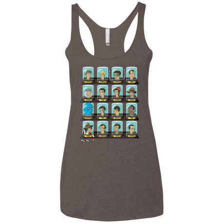 T-Shirts Macchiato / X-Small Doctorama Women's Triblend Racerback Tank