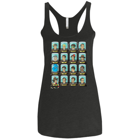 T-Shirts Vintage Black / X-Small Doctorama Women's Triblend Racerback Tank