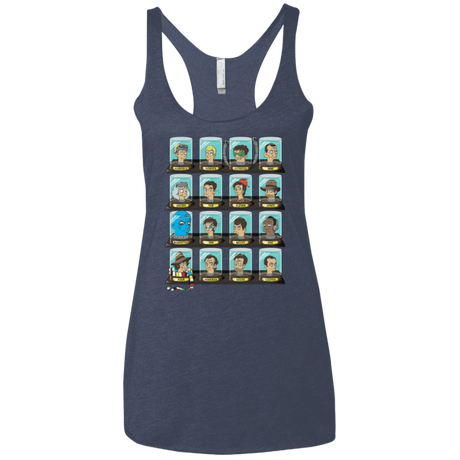 T-Shirts Vintage Navy / X-Small Doctorama Women's Triblend Racerback Tank