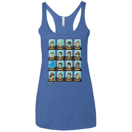 T-Shirts Vintage Royal / X-Small Doctorama Women's Triblend Racerback Tank