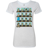 T-Shirts Heather White / Small Doctorama Women's Triblend T-Shirt