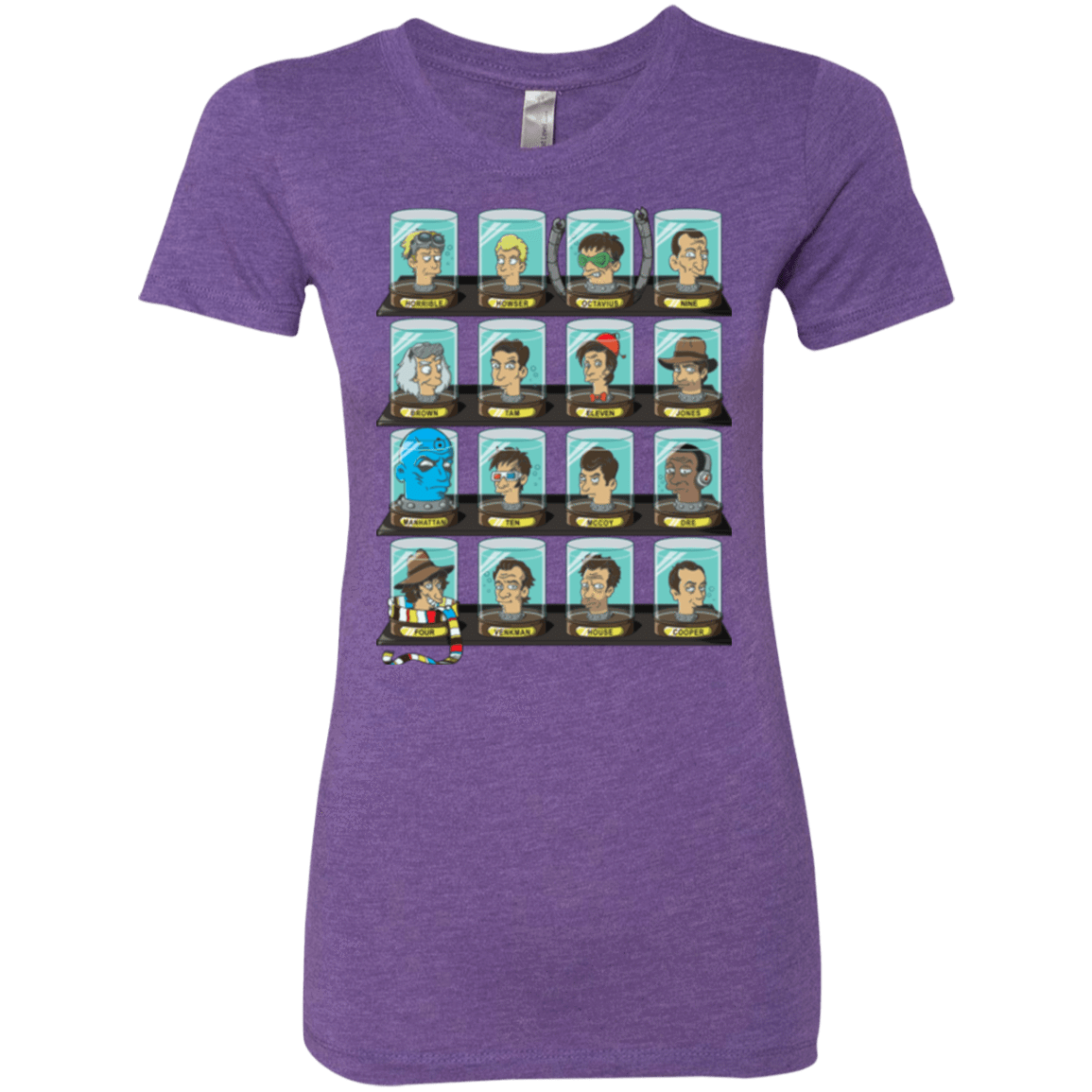 T-Shirts Purple Rush / Small Doctorama Women's Triblend T-Shirt