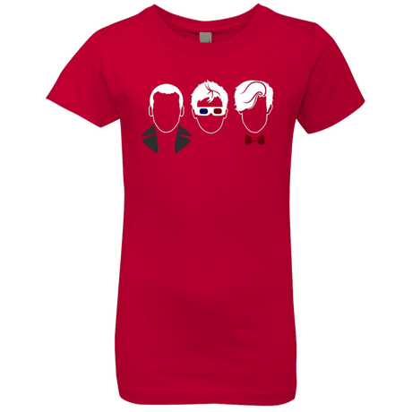 T-Shirts Red / YXS Doctors3 Girls Premium T-Shirt