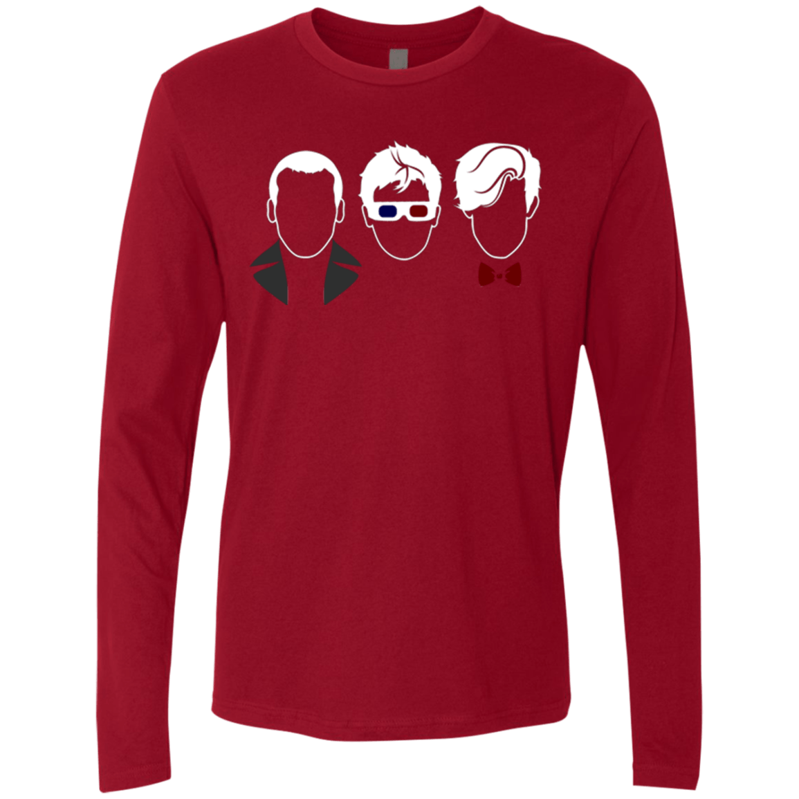 T-Shirts Cardinal / Small Doctors3 Men's Premium Long Sleeve