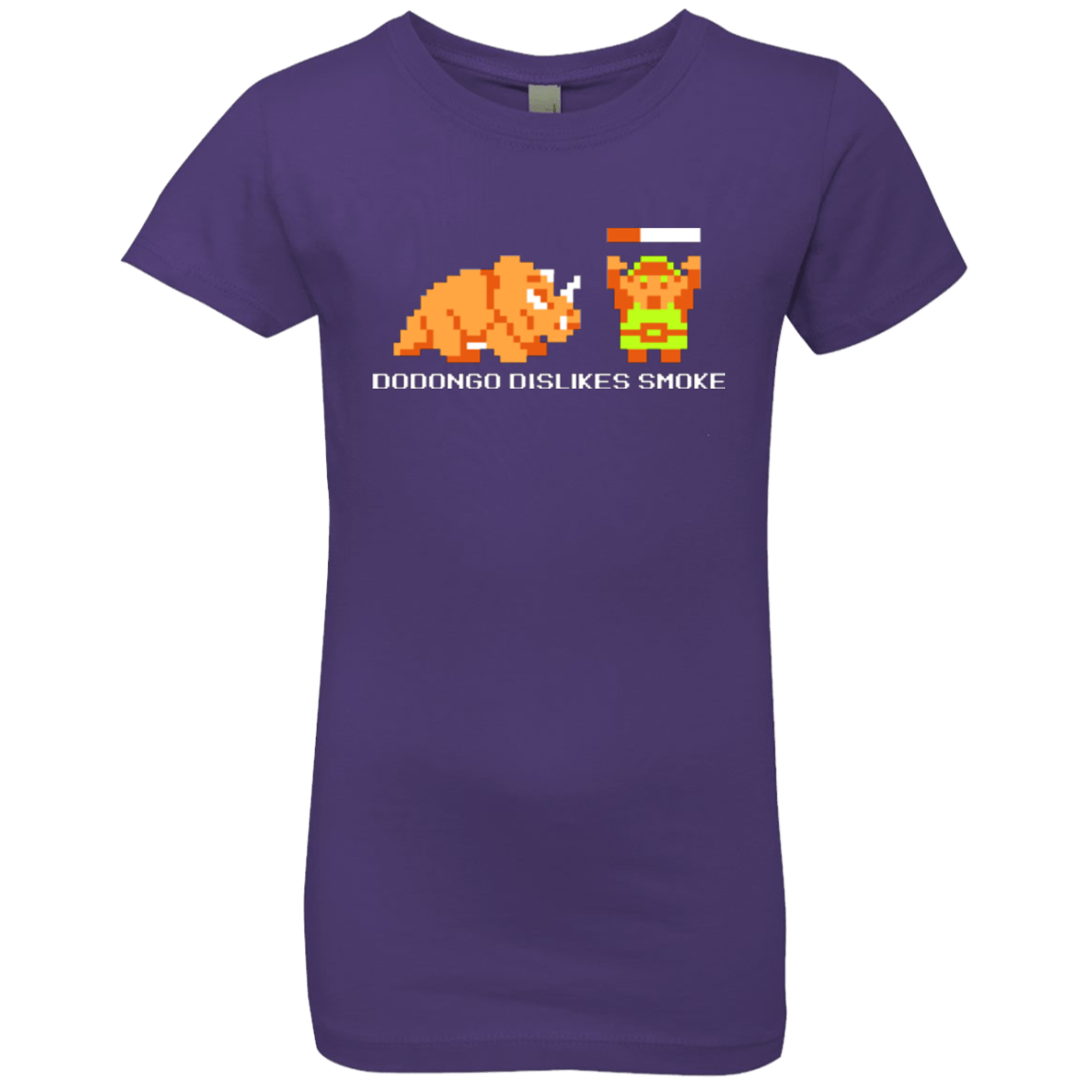 T-Shirts Purple Rush / YXS Dodongo Dislikes Smoke Girls Premium T-Shirt