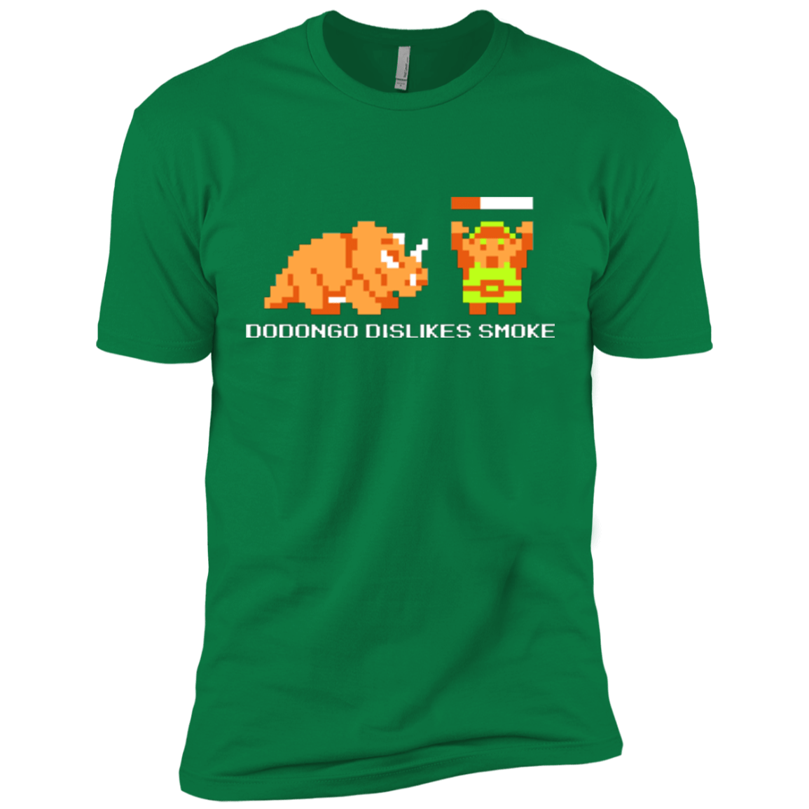 T-Shirts Kelly Green / X-Small Dodongo Dislikes Smoke Men's Premium T-Shirt