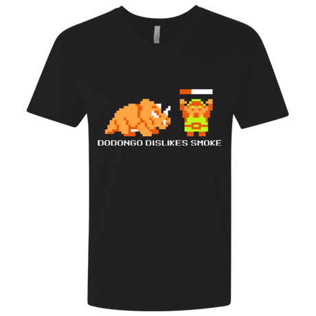 T-Shirts Black / X-Small Dodongo Dislikes Smoke Men's Premium V-Neck