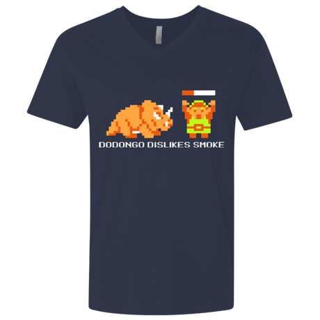 T-Shirts Midnight Navy / X-Small Dodongo Dislikes Smoke Men's Premium V-Neck