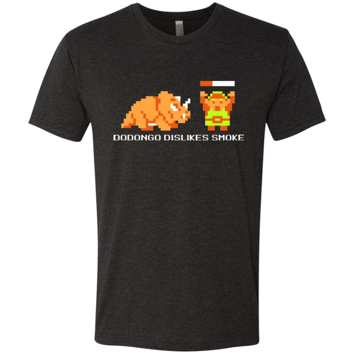 T-Shirts Vintage Black / Small Dodongo Dislikes Smoke Men's Triblend T-Shirt
